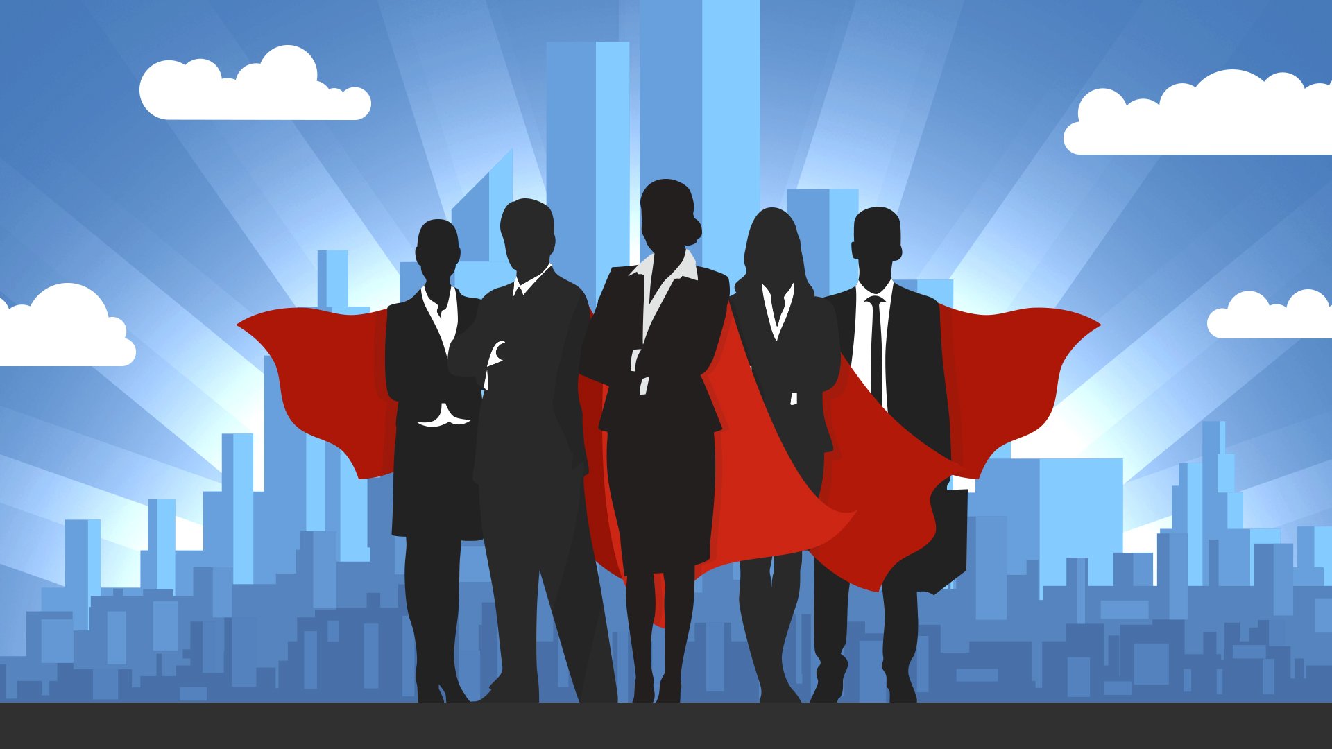 Medalph team members working on healthcare software for clinics